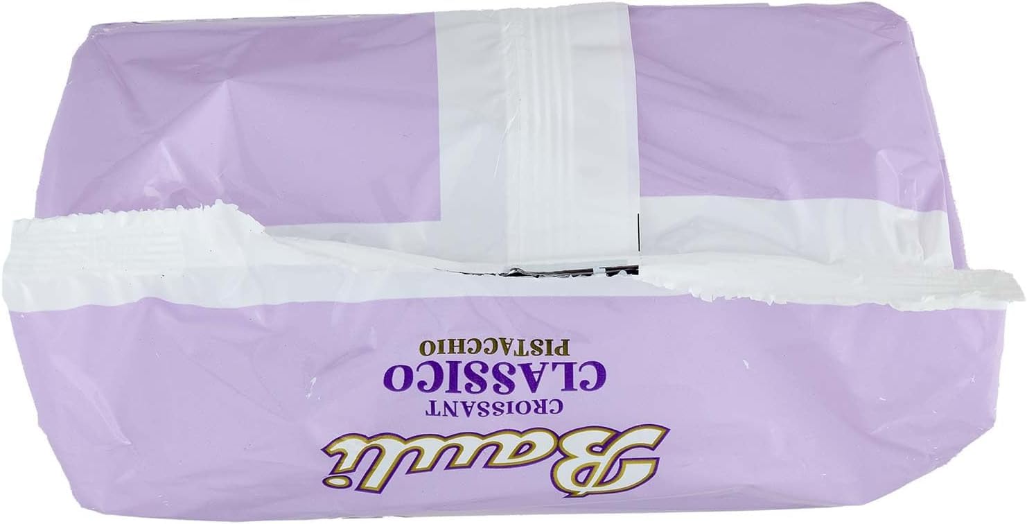 Italian Gourmet Bundle Croissants aux pistaches 3 x 250 g + pulpe italienne Gourmet – Pâtisserie italienne, Croissants farcis avec crème de pistache, snack sucré pour café, bureau