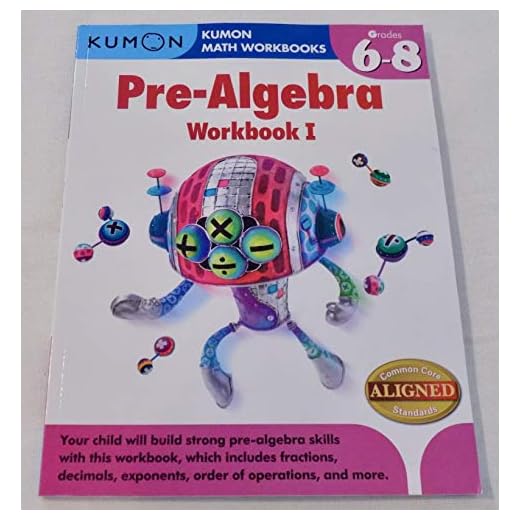 Kumon Pre-Algebra Workbook I (Kumon Math Workbooks)