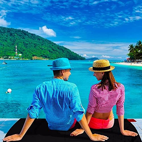 WUBAYI Mini Pocket Picnic Blanket Waterproof and Sandproof Beach Blanket Camping Hiking Travel Camping Picnic Mat 70*110cm Lightweight And Collapsible Super Small Enough To Fit In Your Pocket