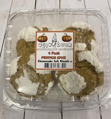 Cheesecake Soft Biscuit™ 4 Pack (Pumpkin Spice)