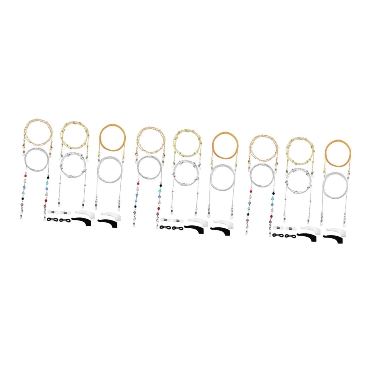 BESTYASH Occhiali Da Vista Catena Maschera Catena Occhiali Fermo Cordino Anti-Perso Occhiali Cavi Occhiali Supporto Della Cinghia Alla Moda Occhiali Decori Porta Occhiali Occhiali Di Moda