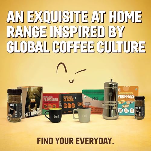 Image of Coffee Island Premium Instant Classic Coffee Jar (100 Gram) | 100% Arabica beans | 0% Chicory | Dark Roast | Freeze Dried Coffee Powder | Rich Bold Flavor for Hot & Iced Drinks | Make Cafe Style Hot or Cold Coffee, black Coffee, Cappuccino, Latte at Home | Easy to use at Home or Office