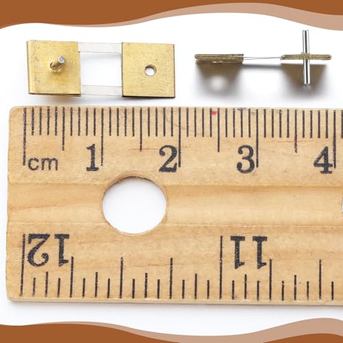 Otoolling 2 Pcs Clock Pendulum Suspension Spring for Grandfather Clock Grandfather Clocks Pendulum Suspension Spring Movements