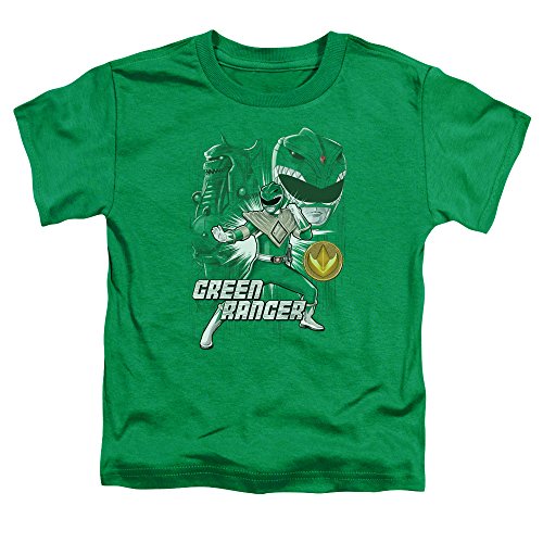 Power Rangers Green Ranger Unisex Toddler T Shirt for Boys and Girls