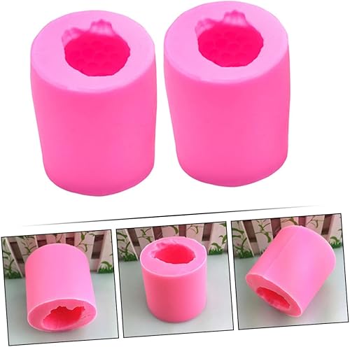 Miniatura 9 de Zerodeko 2pcs Owl Stencil Silicone Fondant Soap Making Concrete Mold Household Decor Silicone Cake Mold Silicone Mold Candy Mold Pudding 3D Fondant