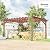 Outsunny 11' x 12.5' Outdoor Pergola, Wood Pergola Gazebo Grape Trellis with Stable Structure for Climbing Plant Support, Patio, Deck, Backyard, Lawn