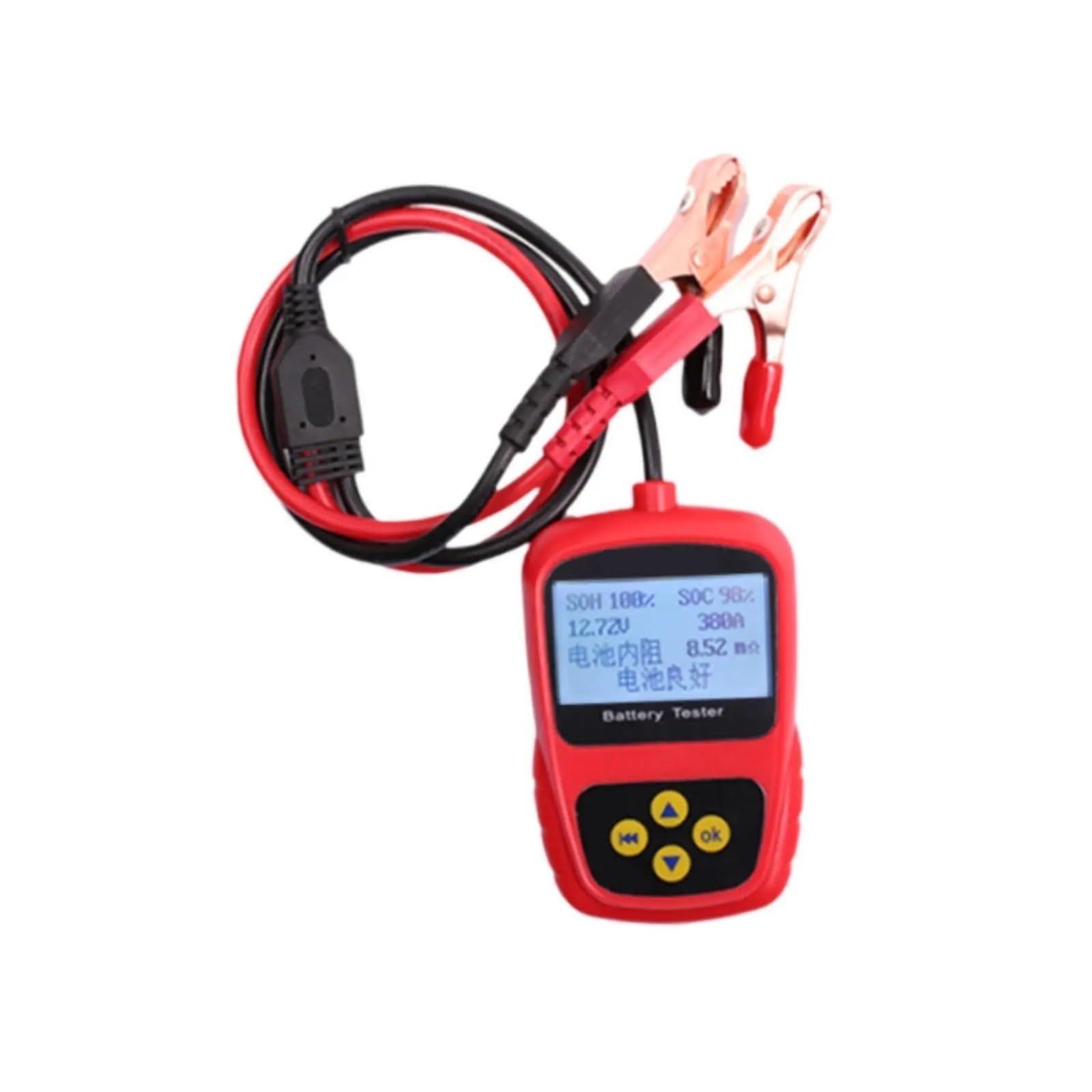 Batterietester, Autobatterie-Analysator, Batterie-Leitfähigkeitsanalysator, Mehrzweck, tragbar