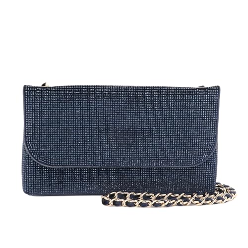 Sac bandoulière chaîne brillant velours pour accessoiriser robe