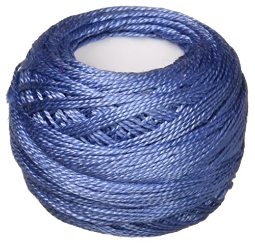DMC 116 8-322 Pearl Cotton Thread Balls, Dark Baby Blue, Size 8