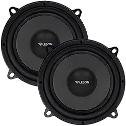 Auto falante automotivo 5 polegadas 280 watts na cor preto 4 ohms triaxial