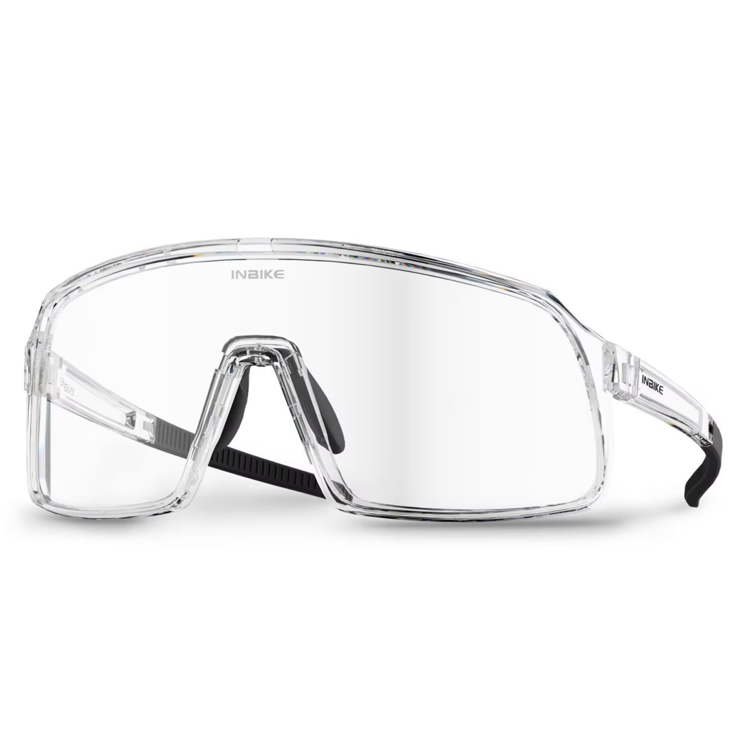 INBIKE Full Frame Cycling Glasses for MTB and Road Bikeswith Photochromic Lenses bicycle Sports Sunglasses Men's and women's