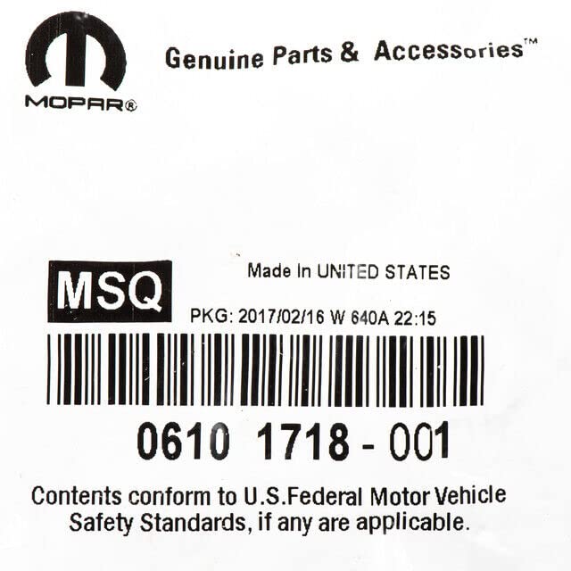 Amazon.com: Mopar Screw Oval Head : Industrial & Scientific