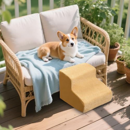 Degraus para Cães para a Cama - Escadas para Cães com Base Antiderrapante | Passos De Escalada Antid