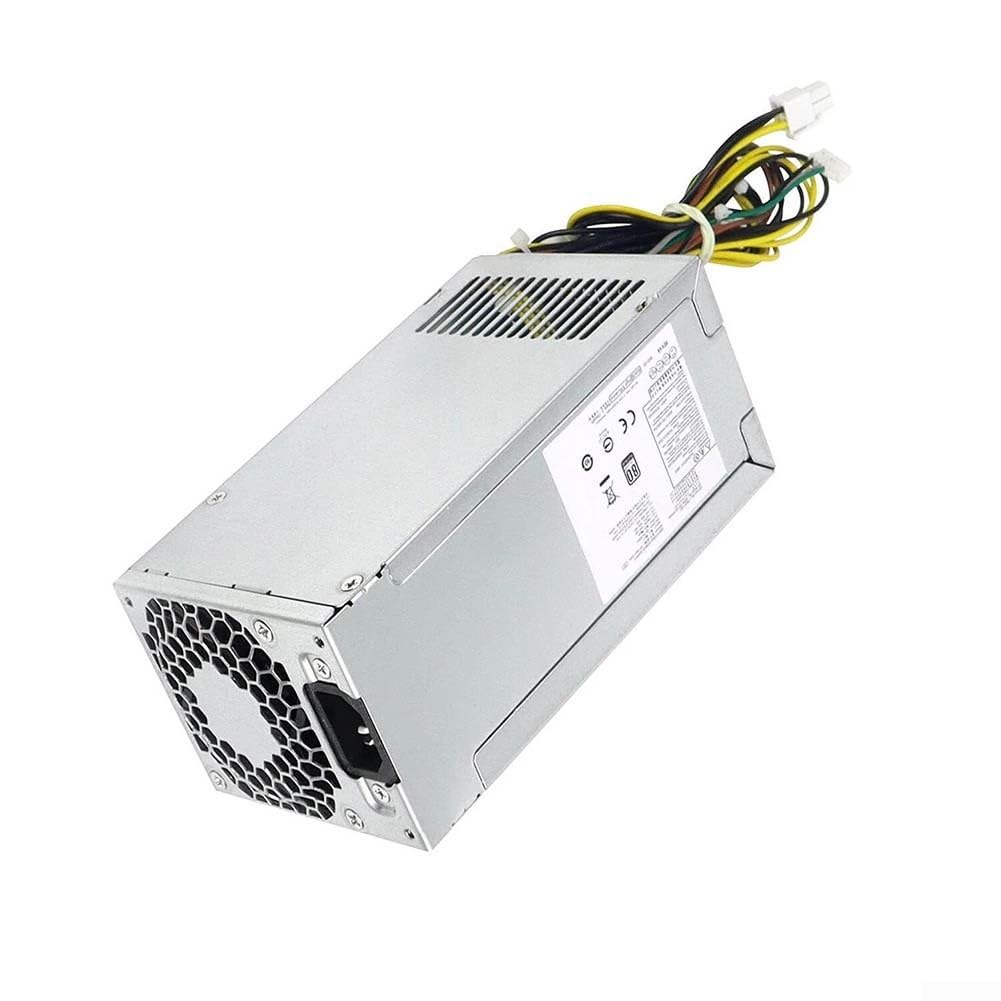 Alimentatore da 400 W per HP ProDesk serie 280 285 288 480 600 680 800 G3 G4, compatibile con L76557-001 L04618-800, metallo ad alta efficienza, colore: argento