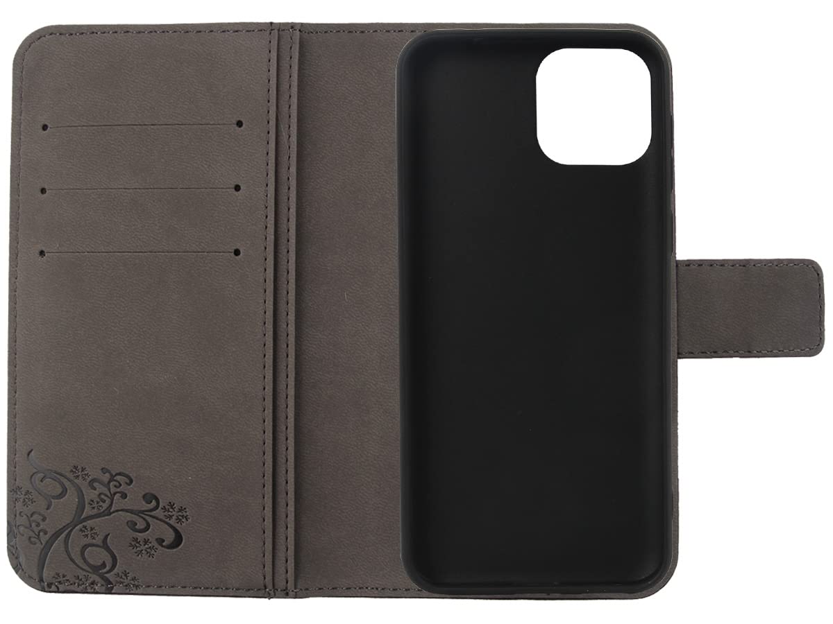 Lankashin Custodia Portafoglio In Vera Pelle Per Ulefone Note 9P – Azzurro, Con Slot Per Schede E Chiusura Magnetica, Antiurto