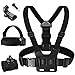 Pettorina Gopro, 3 in 1 Imbracatura Supporto per Petto + Fascia Testa Gopro + Fascia Polso,Pettorina Action cam, Chesty Gopro Accessori per GoPro 8/7/6/5, Xiaomi YI 4K MI Lite, SJCAM, DJI Action cam