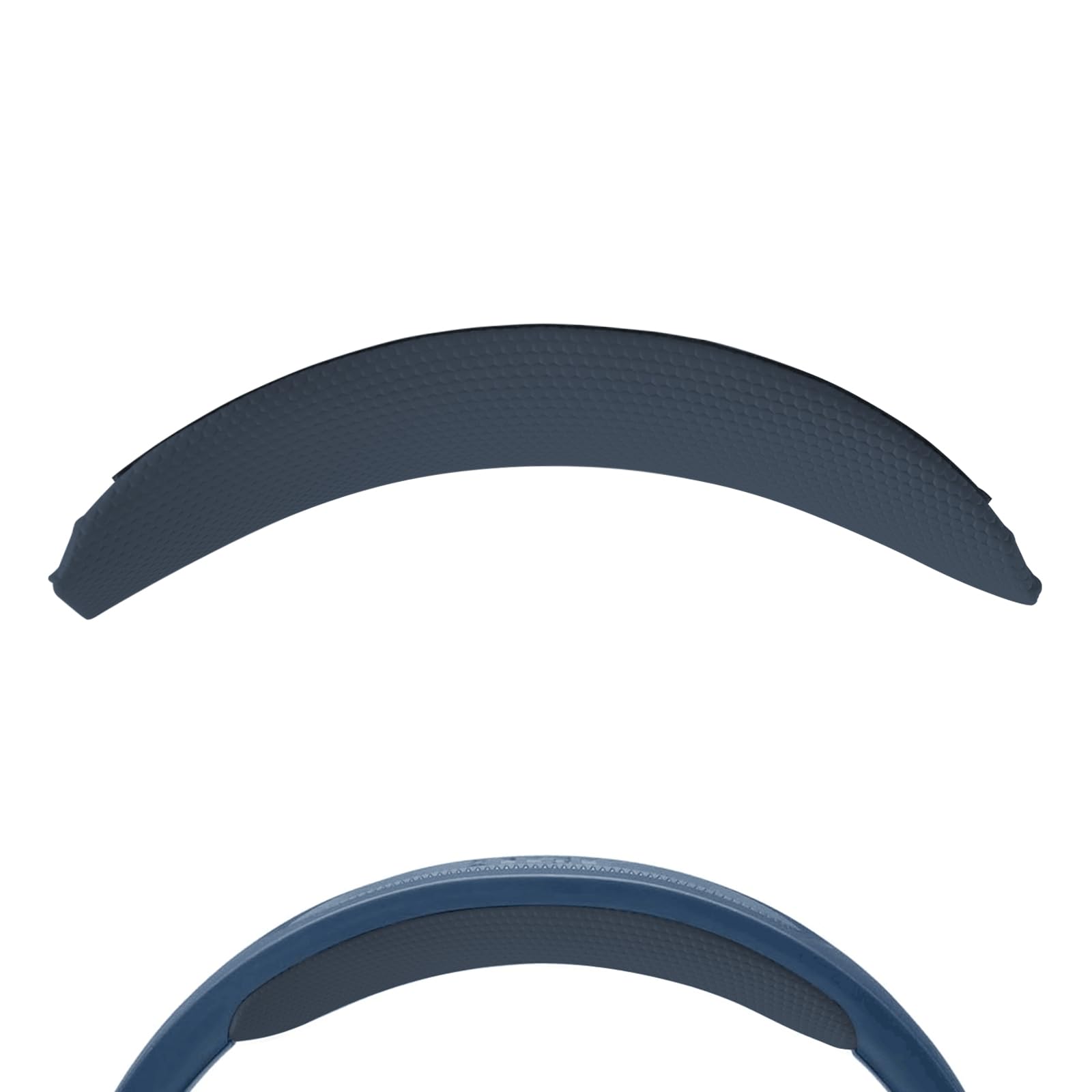 Geekria Protein Leather Headband Pad Compatible with JBL Quantum 100 Headphones, Replacement Band Repair Part (Blue/Grey)-image-19
