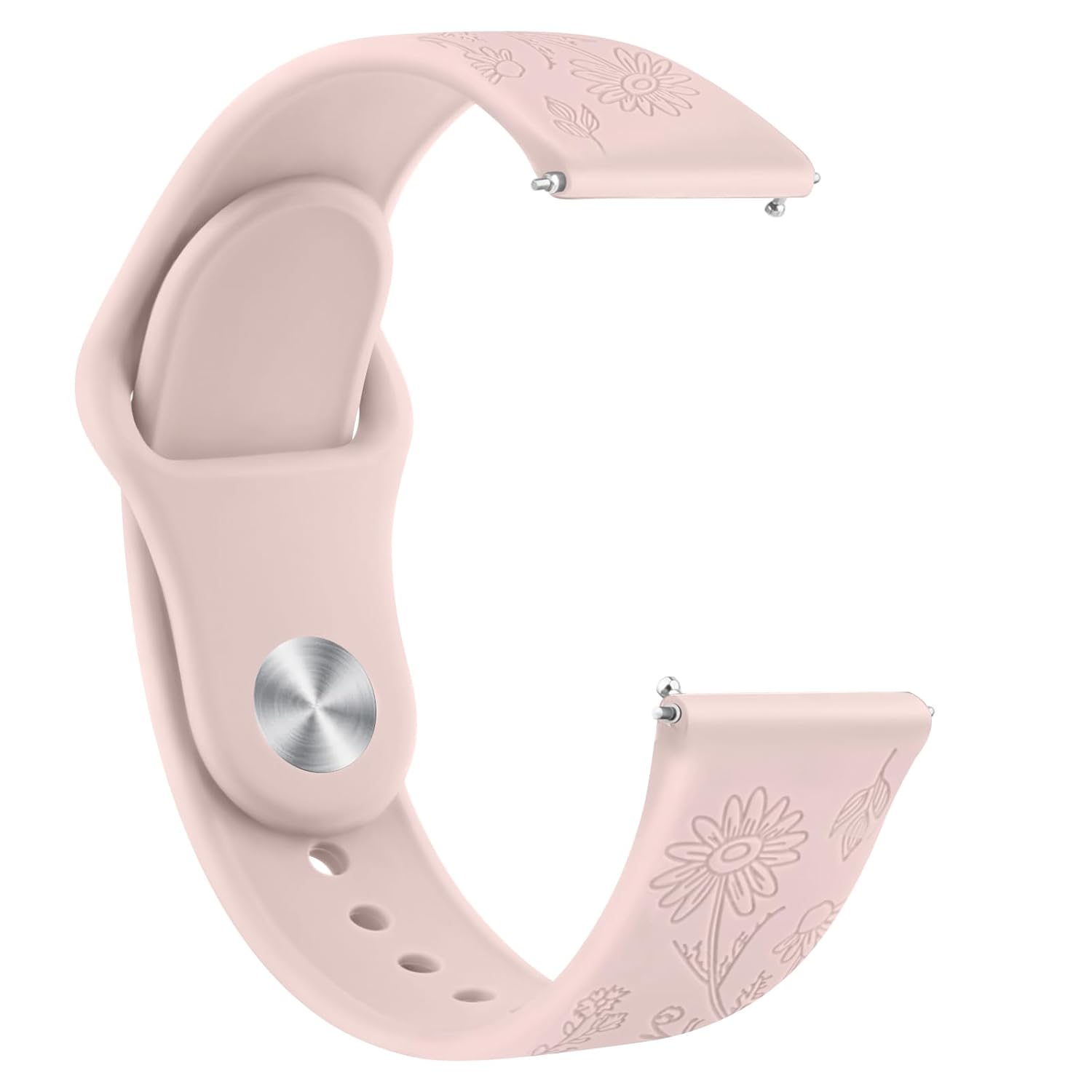 Tobfit Floral Engraved Silicone Band for Fitbit Versa 2 Watch, Soft Quick-Release Sport Strap for Fitbit Versa SE Smart Watch (Watch Not Included), Wristband with Metal Buckle for Women Tobfit Floral Engraved Silicone Band for Fitbit Versa 2 Watch, Soft Quick-Release Sport Strap for Fitbit Versa SE Smart Watch (Watch Not Included), Wristband with Metal Buckle for Women