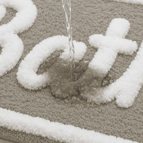 Image of Luxe Home Super Soft Canada Bath Bath Mat Non-Slip Machine Washable Bathroom Mat for Home, Bedroom and Living Room (40x60 cm) - Pack of 1