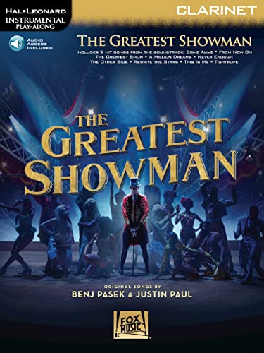 The Greatest Showman Instrumental Play-Along - Clarinet (Book/Online Audio) (Hal-Leonard Instrumental Play-Along)