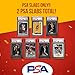 Basketball Mystery Pack of PSA Graded Sports Cards Including Rookies, Possible Jordan, Lebron, Kobe