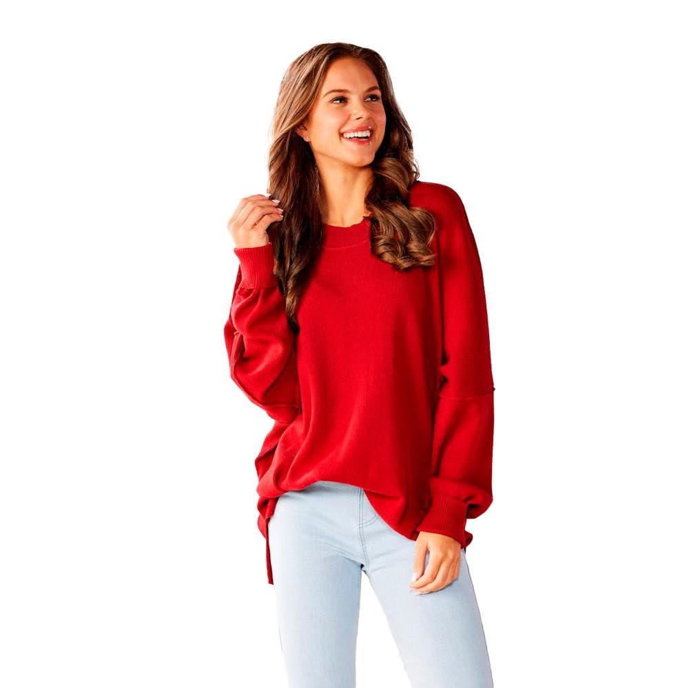 Mud Pie Womens Mud Pie Women Astrid Ribbed Sweater