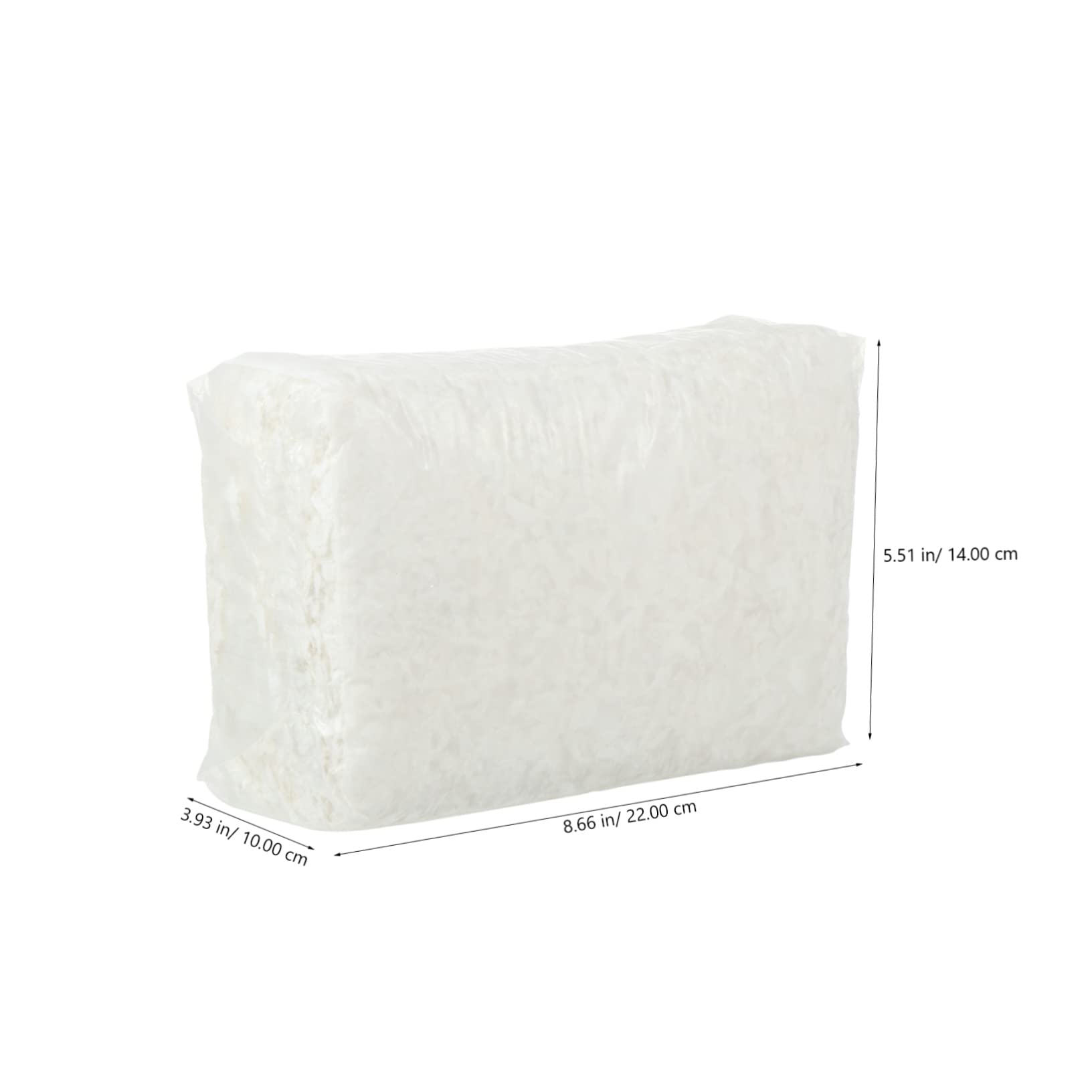 POPETPOP Hamsterstreu mit Geringer Staubentwicklung, 1 Pack, Papier, Weiß