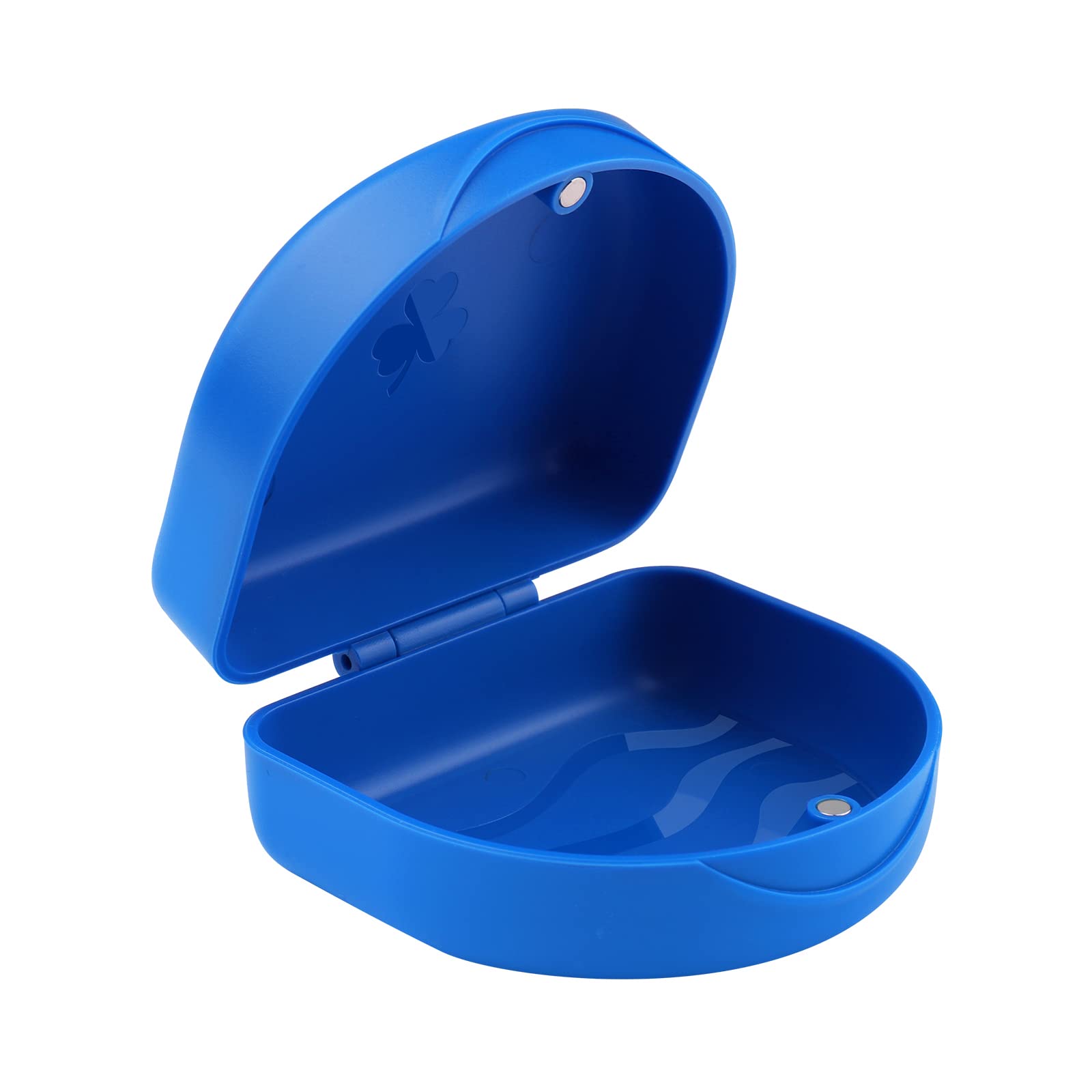 ARGOMAX Zahnspangendose mit Magnetverschluss - KFO Box für Zahnschiene, Knirscherschiene & Aufbissschiene | Aligner Hartschalen Etui hygienisch & stoßfest | Mini Reiseetui für Prothesen & Mundschutz