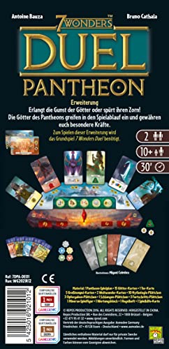 Repos Production 7 Wonders Duel ? Pantheon Jeu De Société Guerre - vue 4