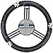 Fremont Die MLB New York Yankees Genuine Leather Steering Wheel Cover