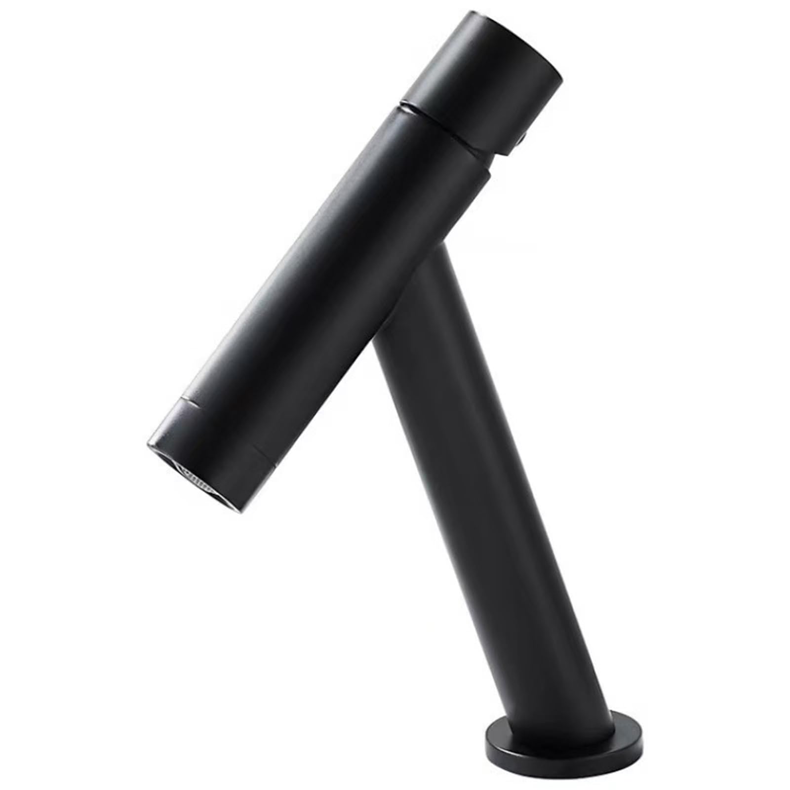 ANVLOJRIH Bathroom Mixer Tap Basin Black, Bathroom Taps Hot and Cold Single Handle Brass Black