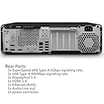 HP Elite Desk 600 G9 SFF Business Desktop Computer, 16-core Intel Core i7-13700 Processor, 64GB DDR5, 1TB SSD, 2 Display Port + 1 HDMI, WiFi, RJ-45, Wired KB& Mouse, Windows 11 Pro - Image 5