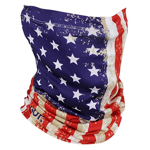 Image of UPF 50+ Fishing Neck Gaiter - UV Face Mask Sun Protection for Men Women