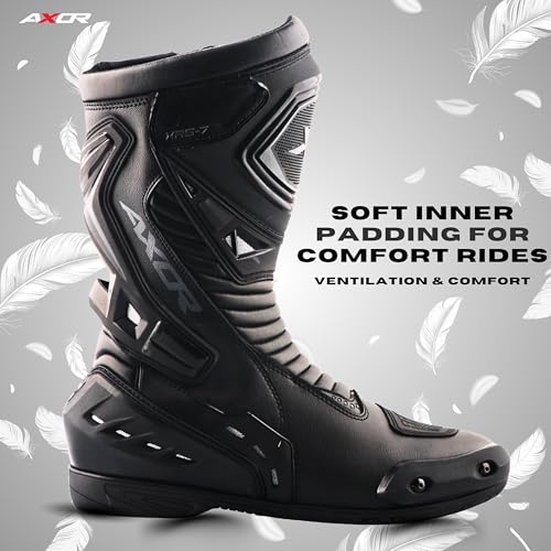 Image of Axor Slipstream PRO Riding Boots Black UK8