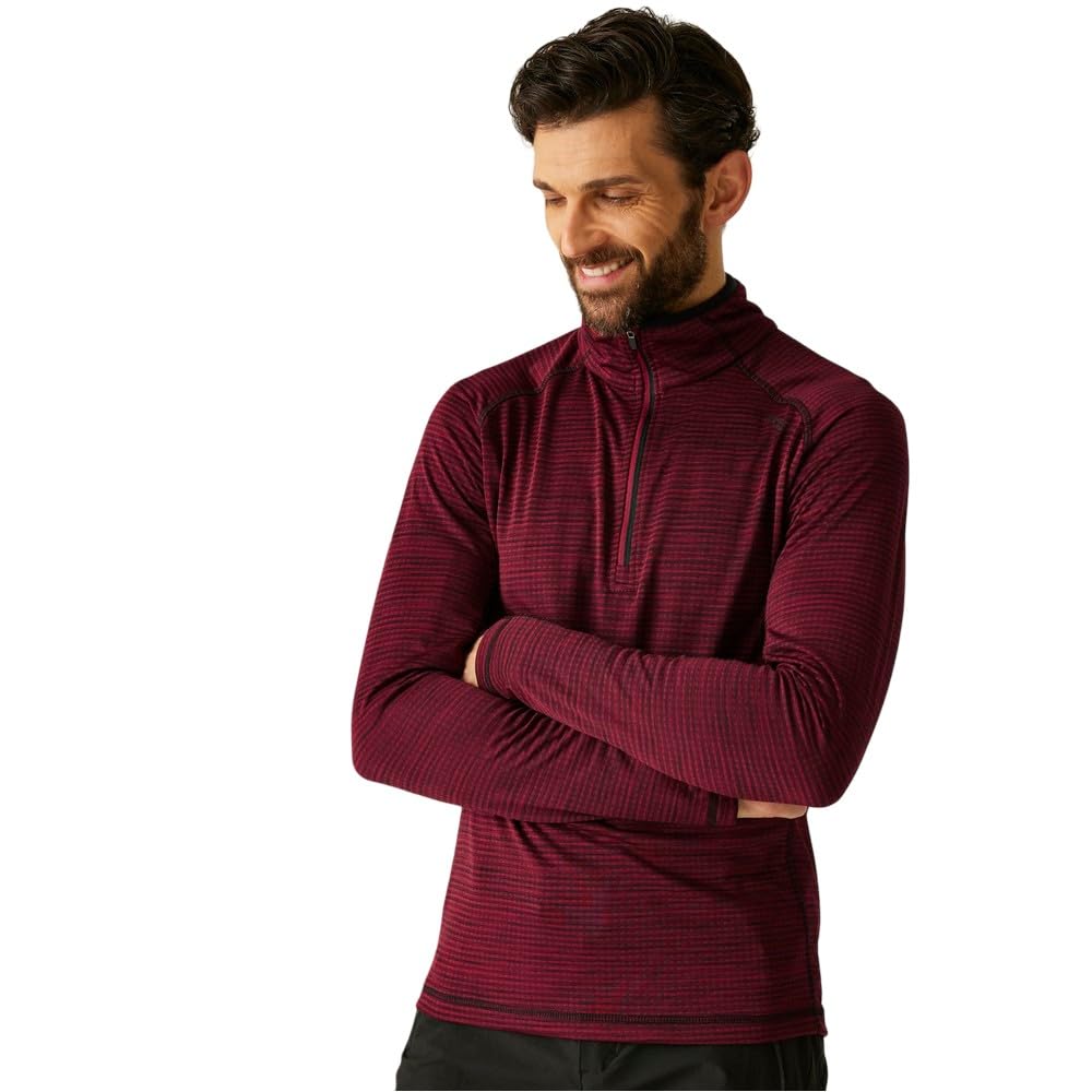 Regatta Men's Dark Maroon Yonder Ii Fleece