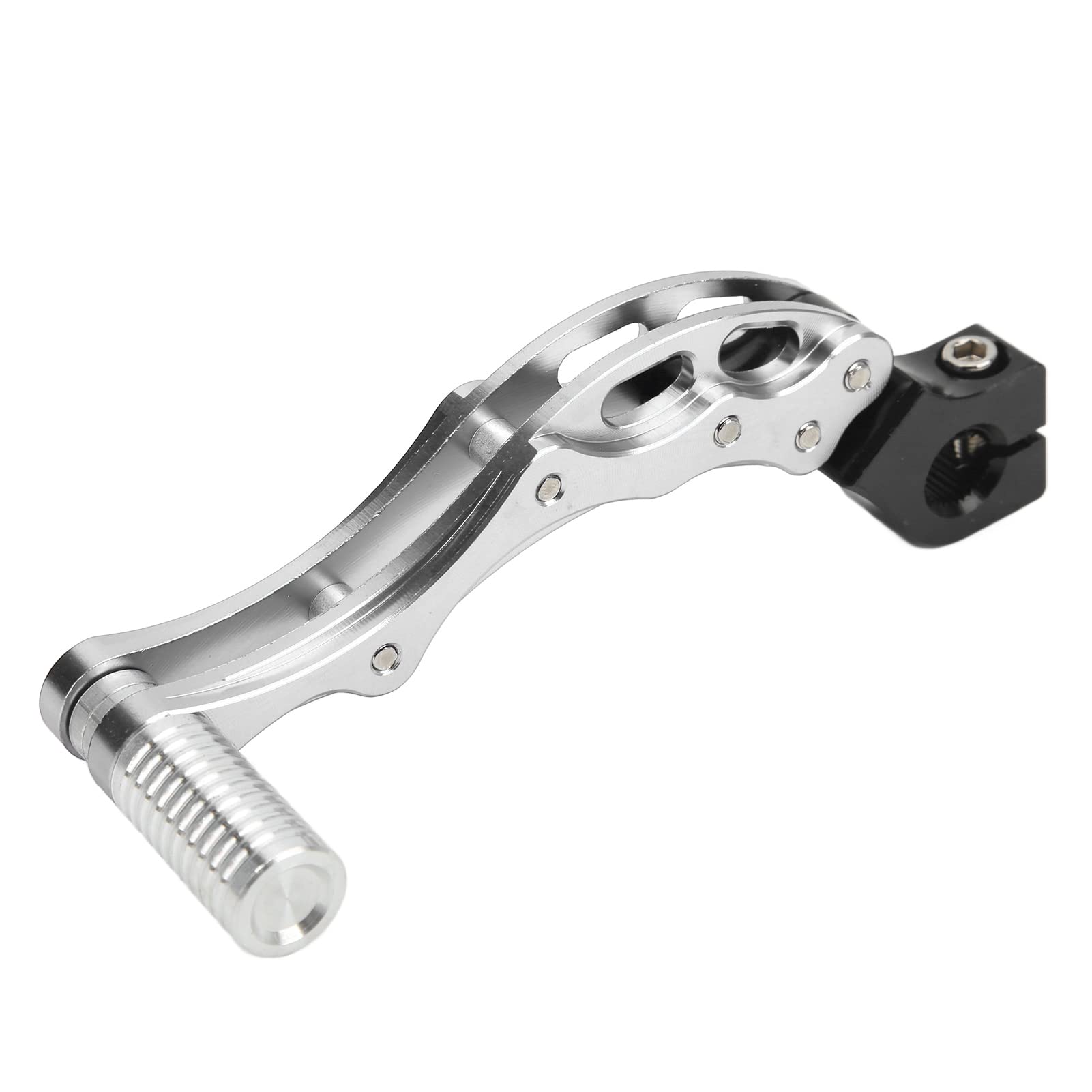 Pedale di Avviamento, Avviamento L Lega di Alluminio Ad Alta Resistenza Kickstart Kickstarter Moto per Aerox Kickstarter Accessorio Universale per Scooter (blu) Scooter (Argento