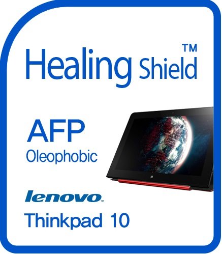 Healingshield �X�L���V�[���t���ی�t�B���� Oleophobic AFP Clear Film for Lenovo Tablet Thinkpad 10 [Front 1pc]