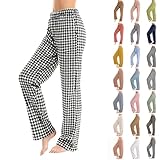 Tissu en flanelle et polaire doux fabriqué à partir d'un mélange de flanelle de coton et de polyester de qualité supérieure, ce pantalon de pyjama pelucheux est exceptionnellement doux, respirant et léger. L'intérieur brossé offre une sensation pelucheuse et chaude contre votre peau, ce qui le rend idéal pour un confort tout au long de la nuit comme pantalon de pyjama en flanelle pour femme.