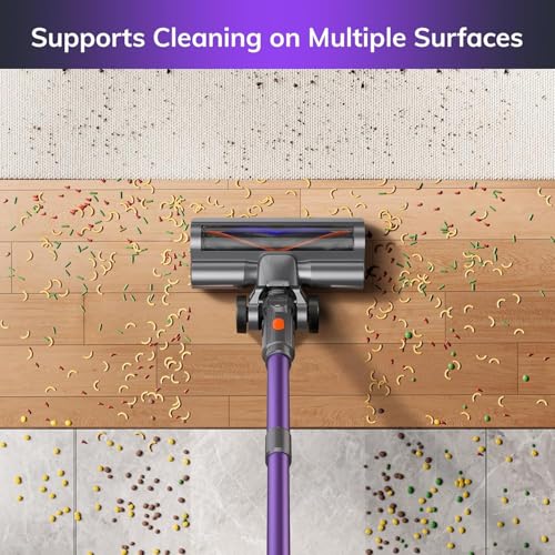 Image of ILIFE S90 Pro Handheld Vacuum Cleaner with Auto-Empty Station, 35kPa Strong Suction, Washable Filters, Multiple Attachments, Lightweight Design, Sofa, Car Cleaner, LED Light, Easy to Store