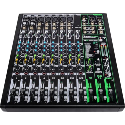 Image of Mackie ProFX12v3 12-channel Mixer with USB and Effects