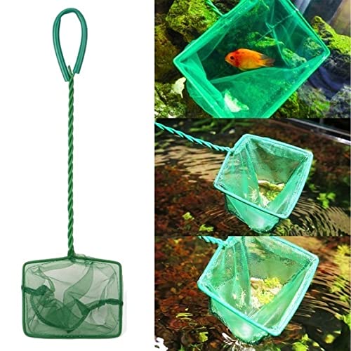 Vayinato Aquarium Fish Net Mesh, 8in - Home Tank Fishing Scoop Mesh Net - Koi Pond Scooping Net Small Big Size (Green) (B09K5Q9C7Q) Amazon Price History, Amazon Price Tracker