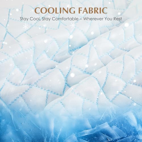 Image of DONAMA Memory Foam Pregnancy Pillow for Sleeping, Cooling Maternity Pillow