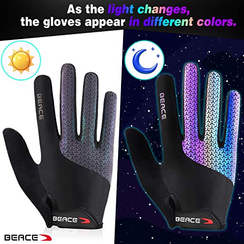 BEACE Women's Glow Cycling Gloves