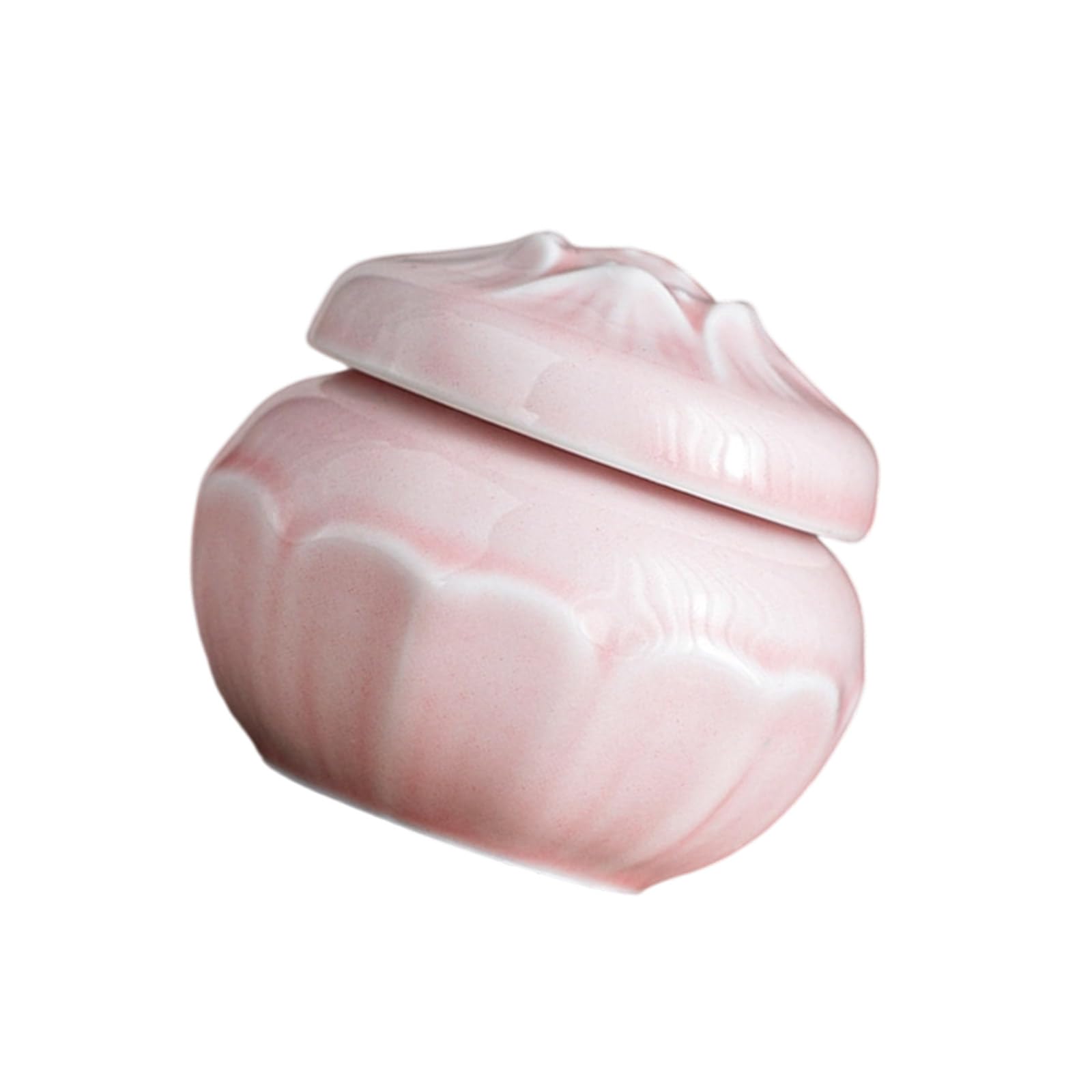 Xjdzineq Miniature Ceramic Container Elegant Home Decors Jewelry Storage Solution for Delicate Spaces Miniature Ceramic Jar