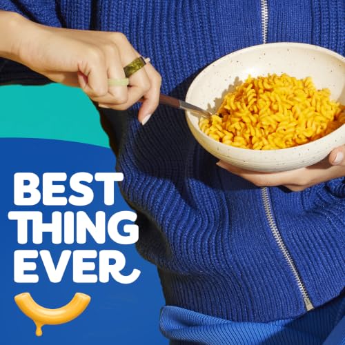 Image of Kraft Spirals Plant Based Mac & Cheese, Original Flavor, 5.5 oz Box | for Easy Dinner or Dinner Sides, No Artificial Preservatives, No Artificial Flavors, No Artificial Dyes
