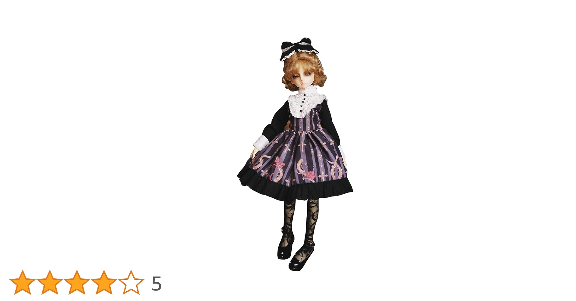 WY186 BJD 1/3 ドール衣装　日常　ロリータ 5点セット ハンドメイ 7611080219744c56882b58492221f5