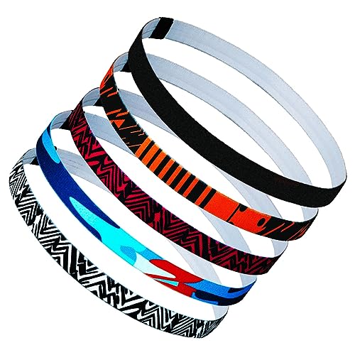 MUNSKT 5PCS Sport Headbands