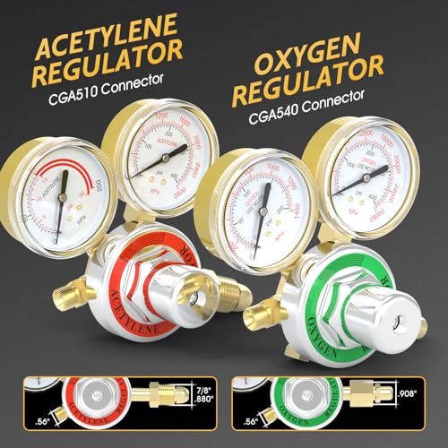 Tooliom Oxygen & Acetylene Torch Kit thumb #2