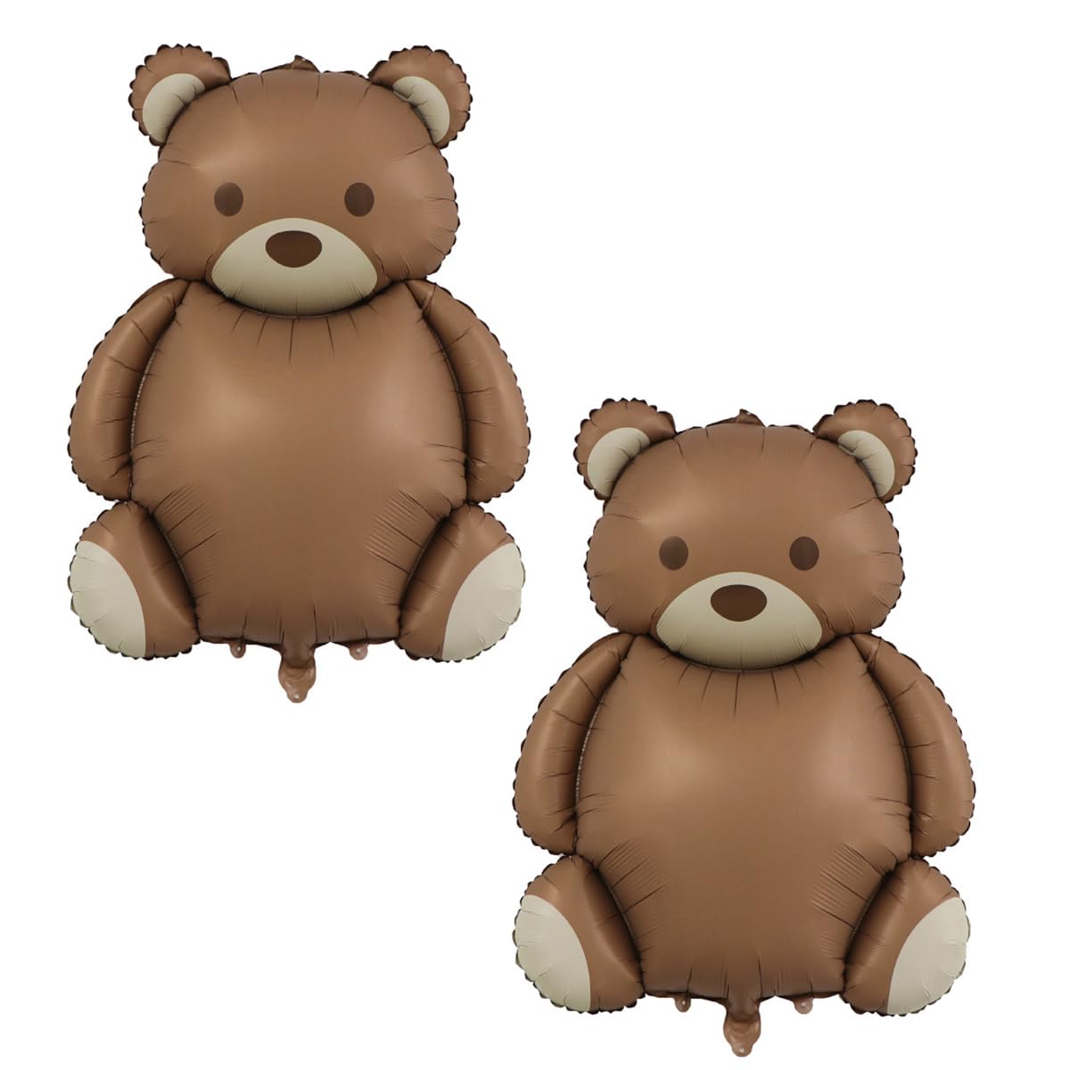 Bear Balloons Large Brown Bear Foil Balloons Baby Show Birthday Party Decoration 2 Pieces