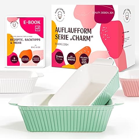 Happy Lemuro Auflaufform 2er Set Cover